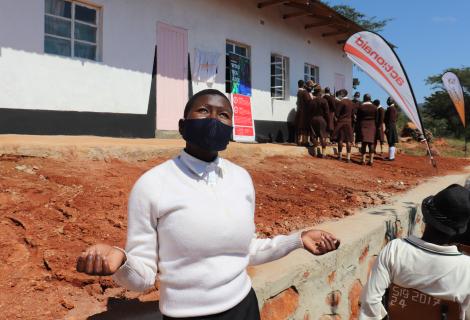 Tiya School Handover Cyclone Idai Response