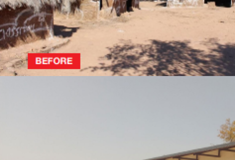 Njobola Primary before and after
