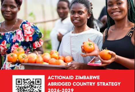 ActionAid Zimbabwe Abridged Strategy Cover Picture 2026-2029
