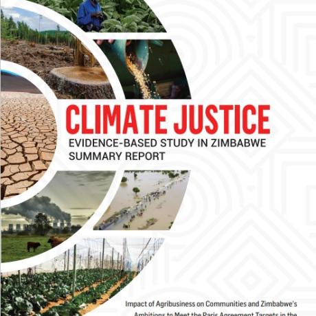 CJ summary report cover page