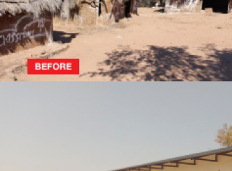 Njobola Primary before and after