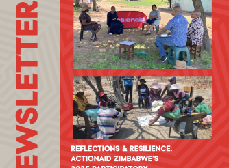 ActionAid Zimbabwe Sept to October Newsletter Cover Picture 