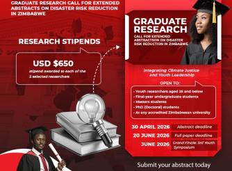 FRONTLINE OF RESILIENCE: Call for Extended Abstracts - Disaster Risk Reduction in Zimbabwe