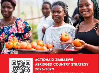 ActionAid Zimbabwe Abridged Strategy Cover Picture 2026-2029